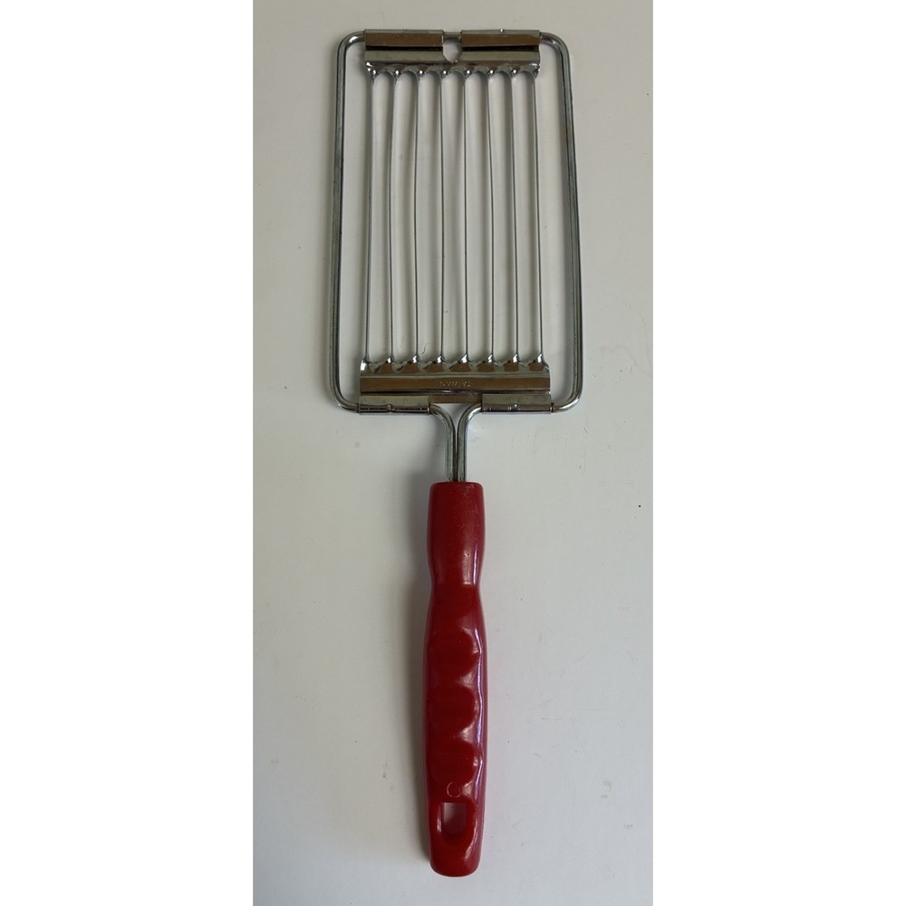 Vintage Tomato Slicer‎ with Red Handle